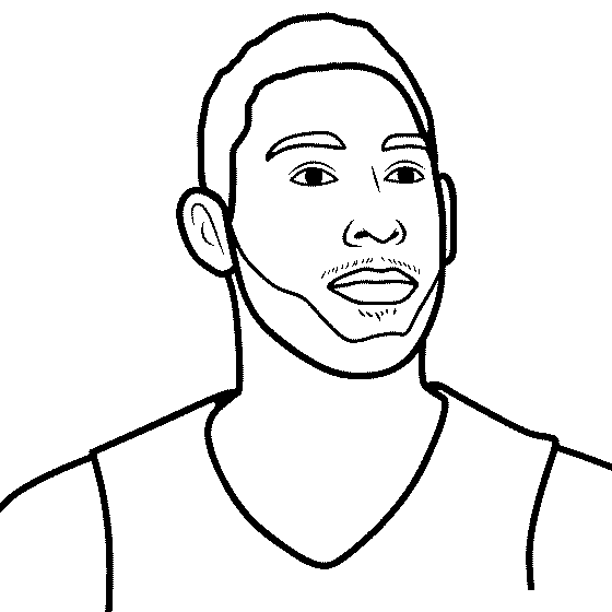Ben Simmons Coloring Page